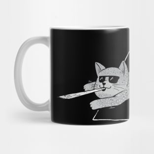 The Dark Side of Cats Mug